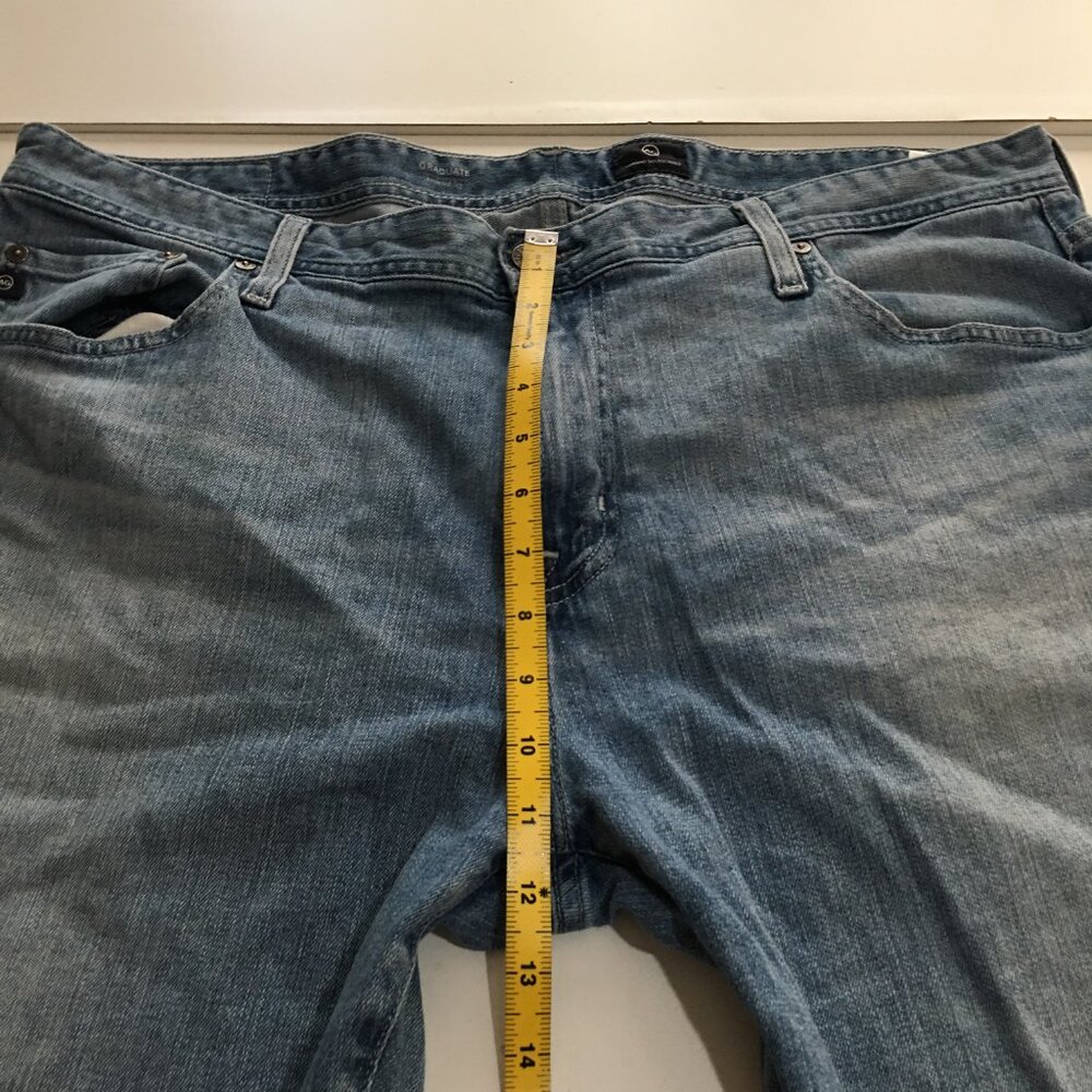 AG Adriano Goldschmied Jeans Mens 40x28 (Tag 40x32) Graduate Tailored Leg - Picture 10 of 13